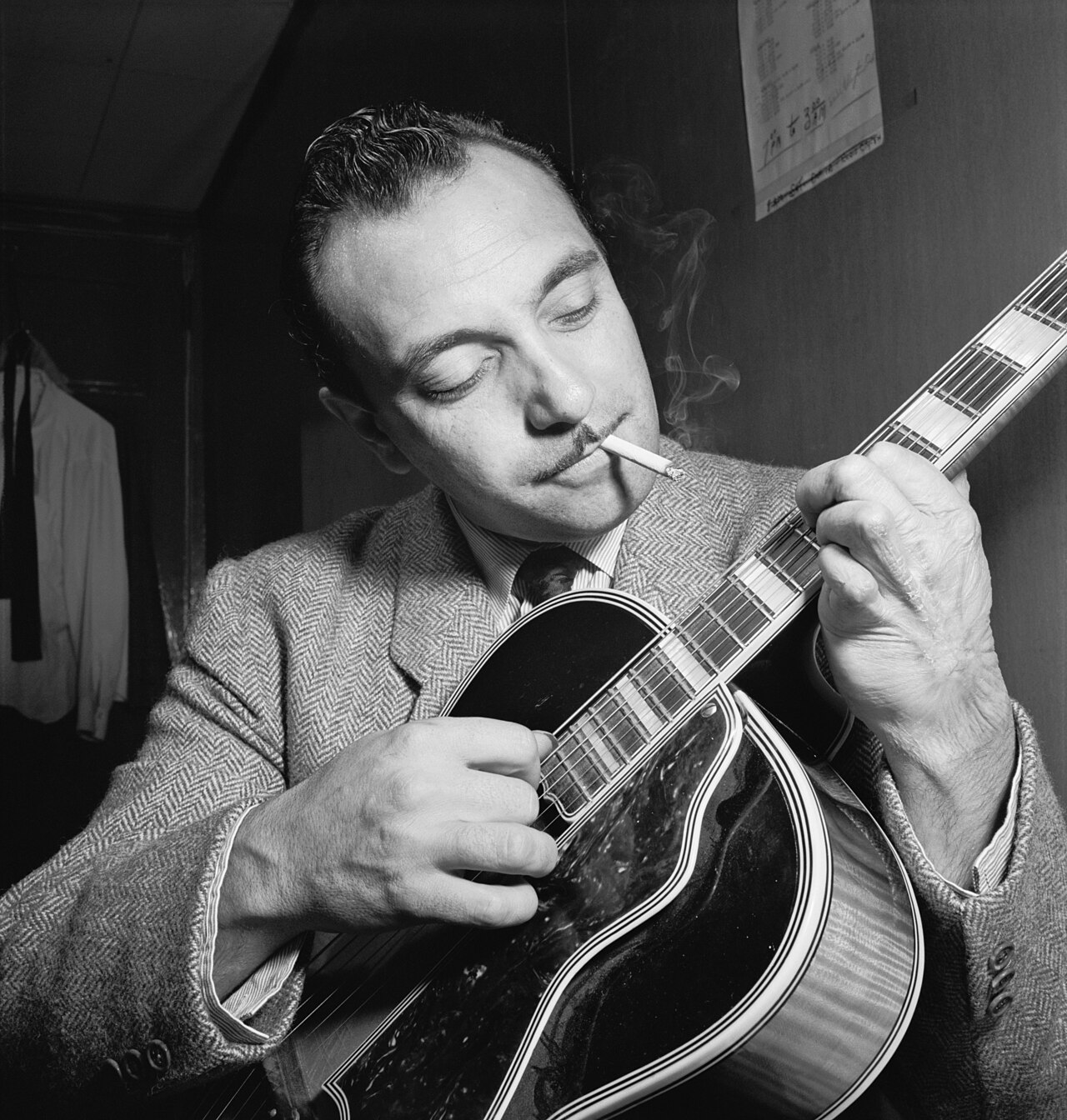 Django Reinhardt, legendary jazz guitarist
